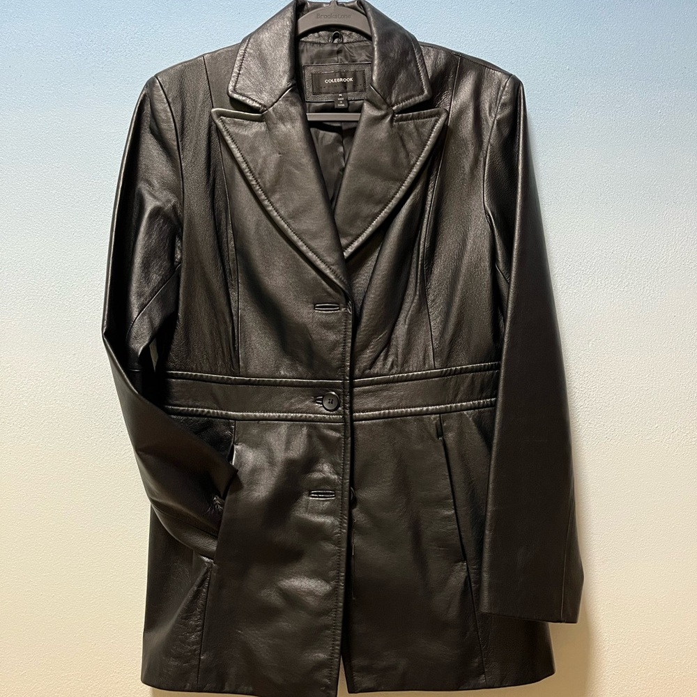 Women's Black Leather Jacket